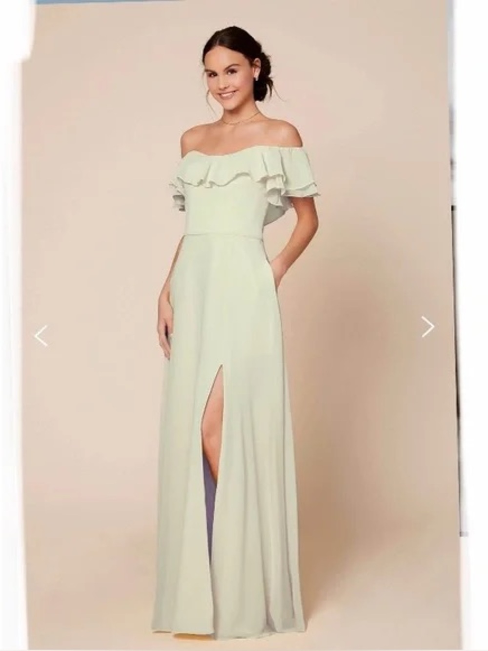 Dear Cleo Abigail Dress in Light Pale Green
